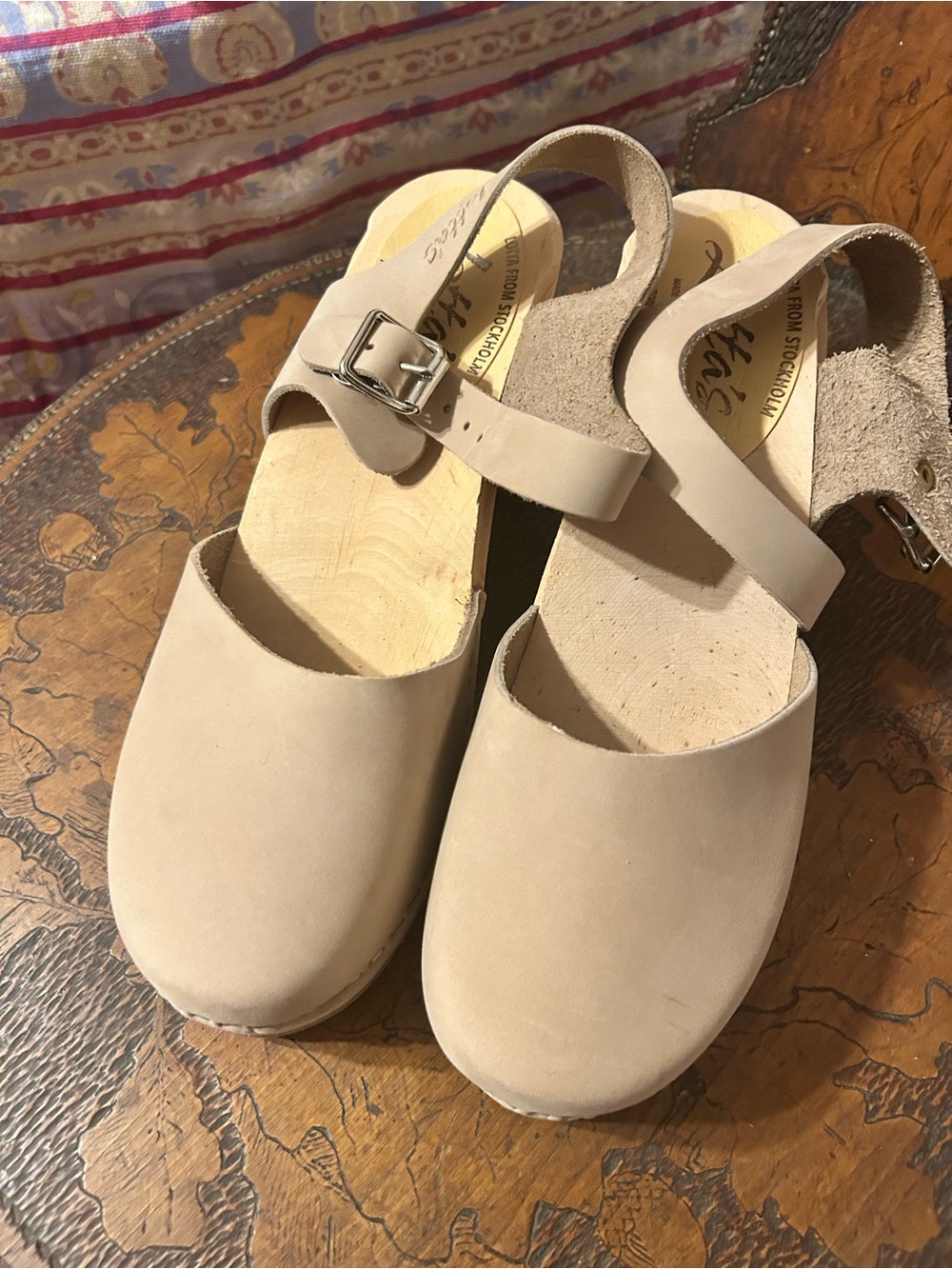 Lotta from Stockholm Highwood Mary Jane Clogs 41